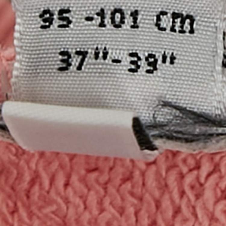 Pre Owned Dolce & Gabbana Kids Pink Cotton Crew Neck Sweatshirt 3 Yrs