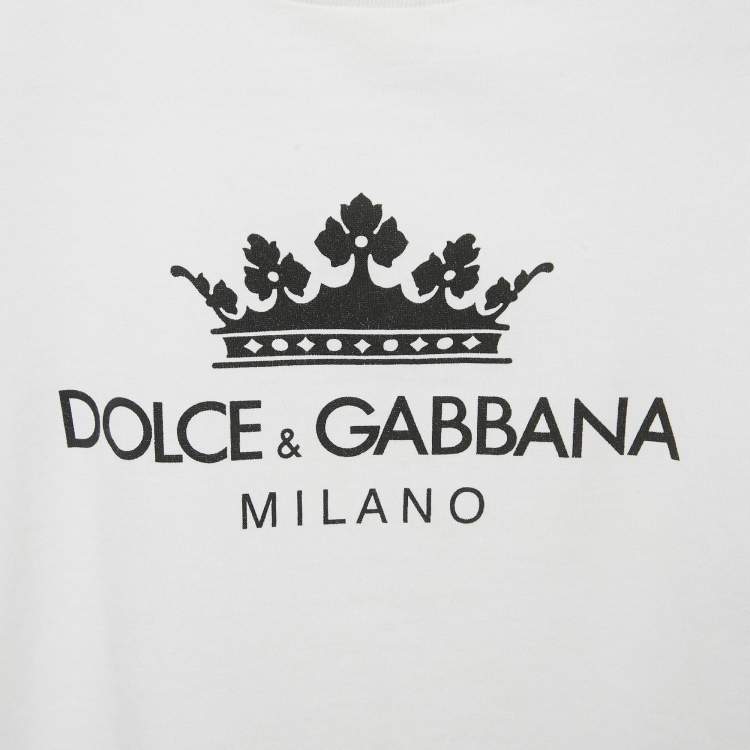 Pre Owned Dolce & Gabbana Kids Black Floral Print Cotton 3 Piece Set 4/6 Yrs