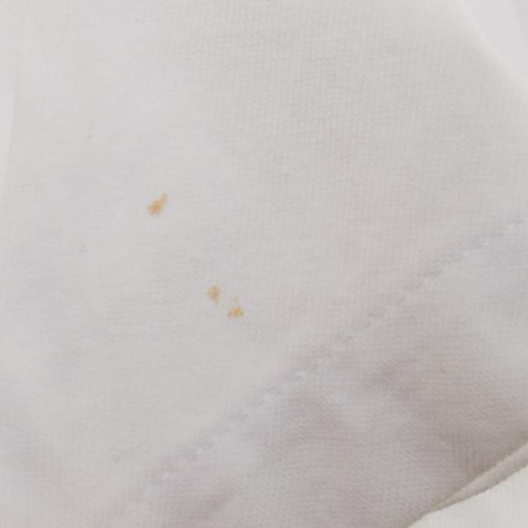 Pre Owned Dolce & Gabbana Kids White/Yellow Majolica Print Jersey and Poplin Set 4Yrs