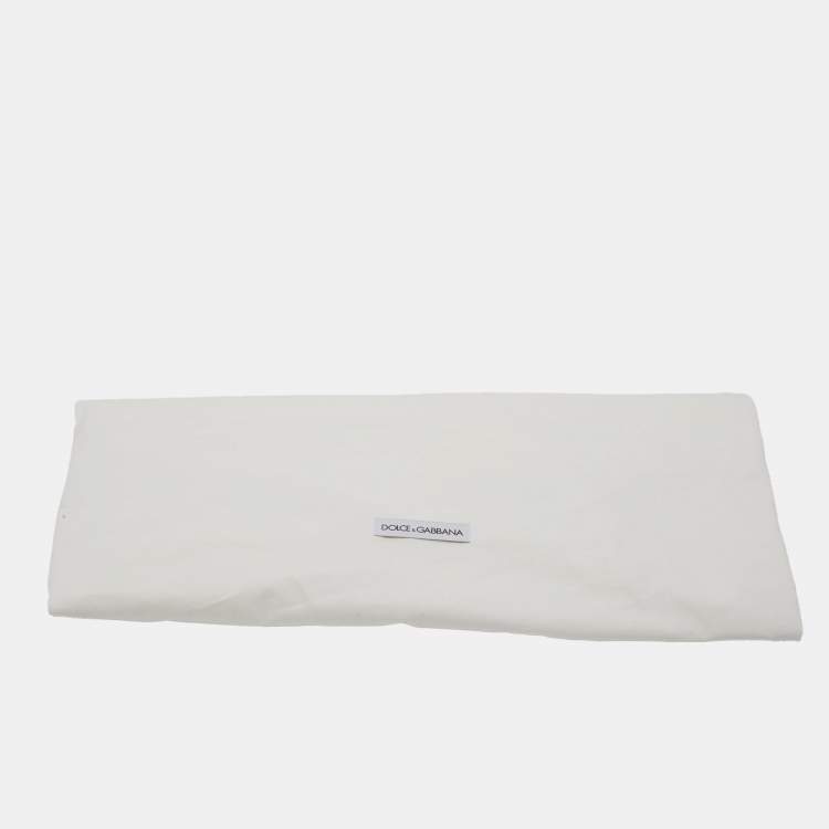 مملوكة مسبقًا Dolce & Gabbana Kids Off White Jersey and Duchess Midi Dress Set 12-18M