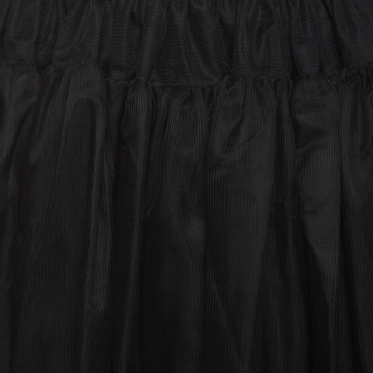 Pre Owned Dolce & Gabbana Black Tulle Skirt (11-12 Yrs)