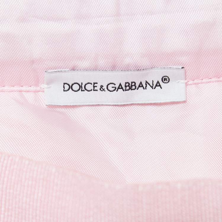 Pre Owned Dolce & Gabbana Pink Tulle Skirt (11-12 Yrs)