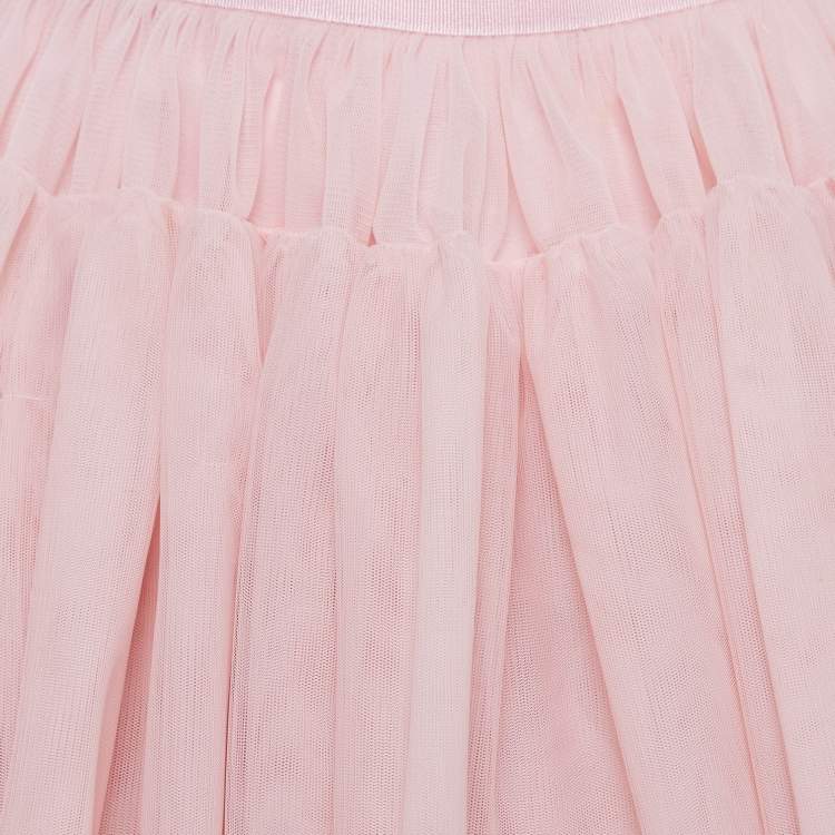 Pre Owned Dolce & Gabbana Pink Tulle Skirt (11-12 Yrs)