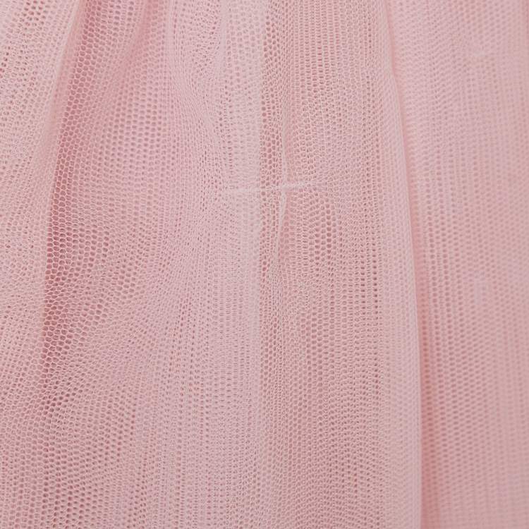 Pre Owned Dolce & Gabbana Pink Tulle Skirt (11-12 Yrs)