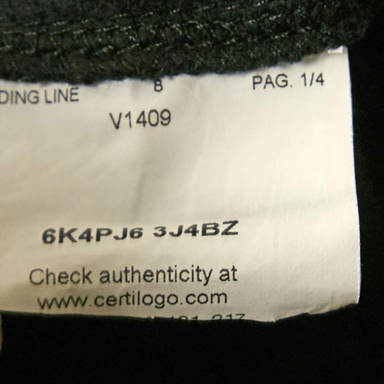 Pre Owned Emporio Armani Kids Black Logo Band Trim Cotton Jogger Pants 12 Yrs