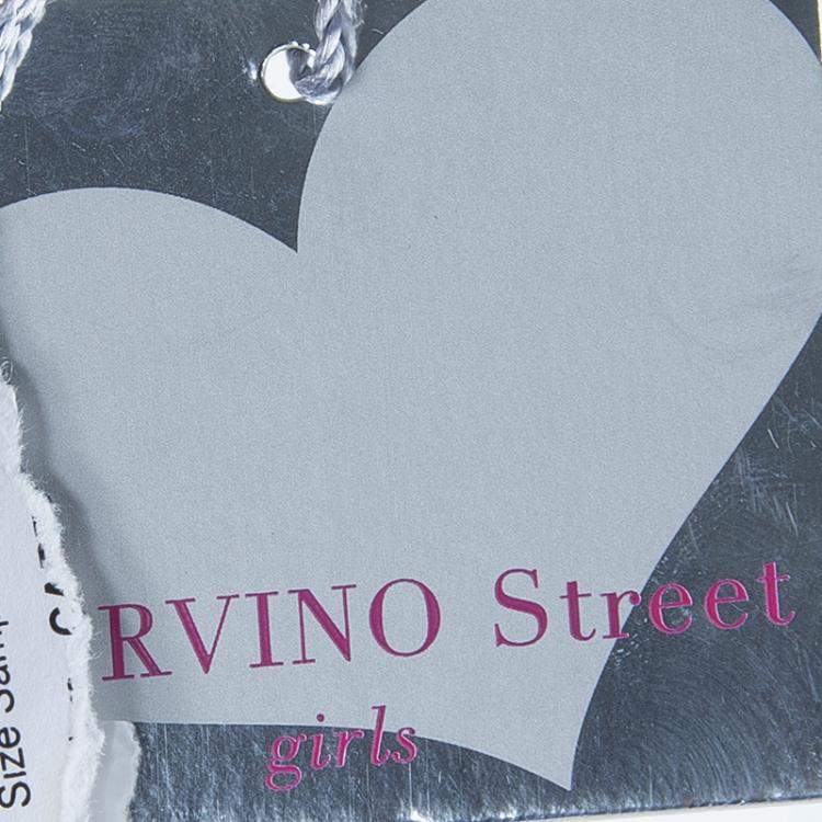 Pre Owned Scervino Street Girls White Bodice Detail Sleeveless Dress 6 Yrs 