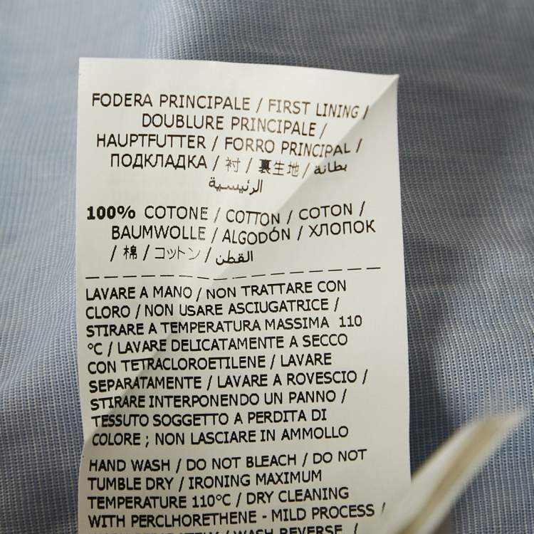 Pre Owned Ermanno Scervino Blue Embroidered Tulle Ruffled Skirt 10 Yrs