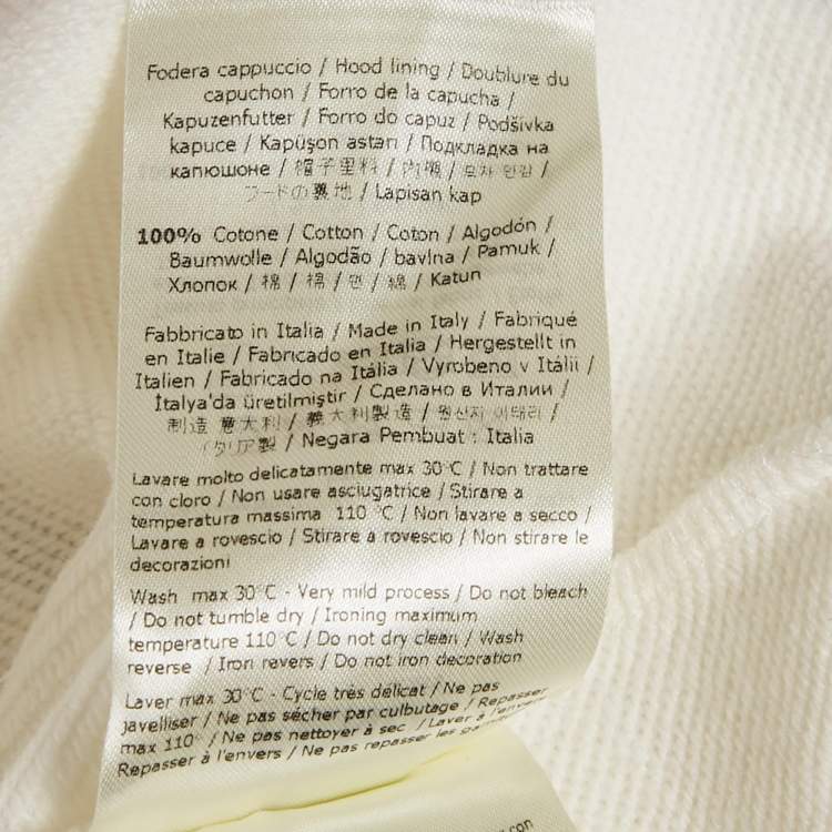 Pre Owned Fendi x FRGMT x Pokémon White Printed Cotton Hoodie 12 Yrs 