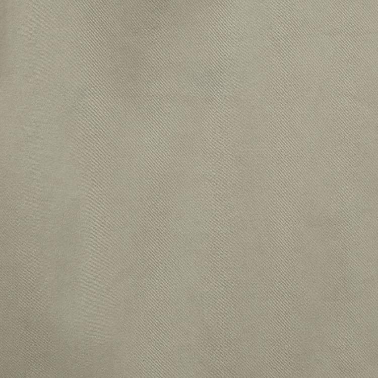 Pre Owned Fendi Kids Beige Gabardine Wide Leg Trousers 6 Yrs