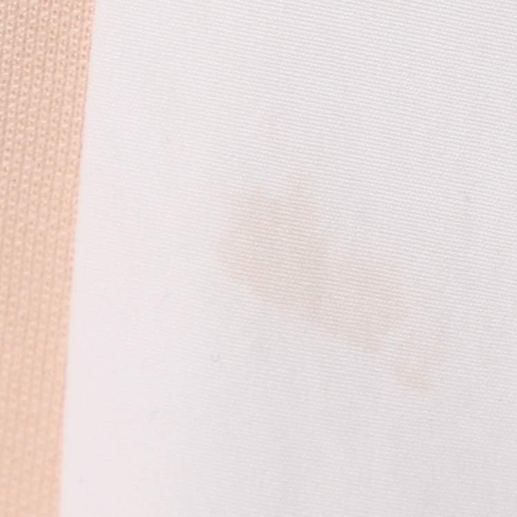 Pre Owned Fendi Kids Pink/White Jersey Logo Embroidered Dress 7 Yrs