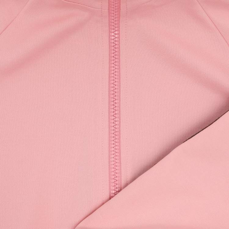 Pre Owned Fendi Kids Pink Jersey Track Tracksuit 8 Yrs