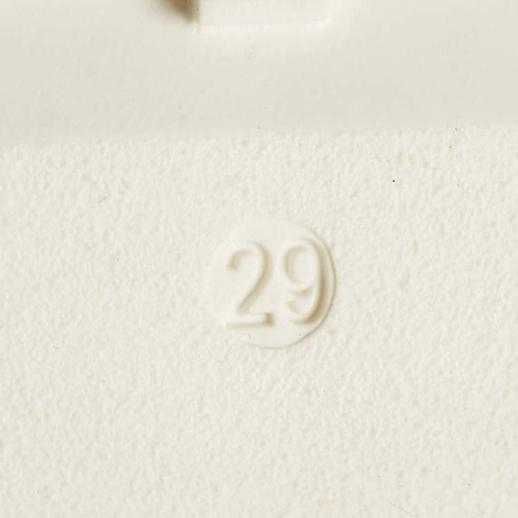 Pre Owned Giuseppe Zanotti  Size 29 Silver Knit Fabric Star Embellished Slip On Sneakers 