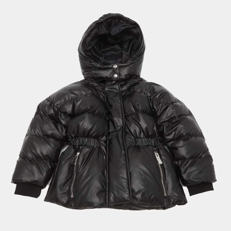 Pre Owned Givenchy Black Synthetic Puffer Down Jacket 8Yrs