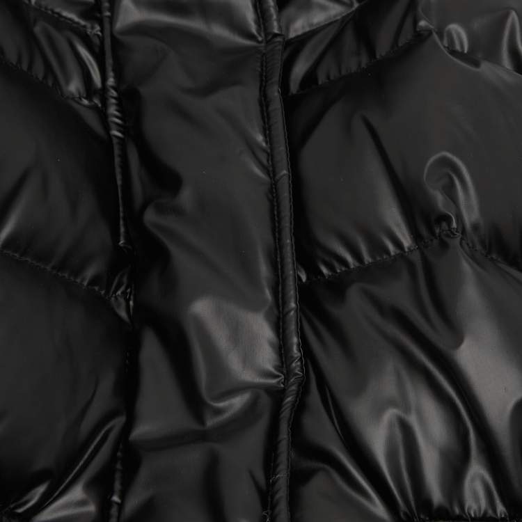 Pre Owned Givenchy Black Synthetic Puffer Down Jacket 8Yrs