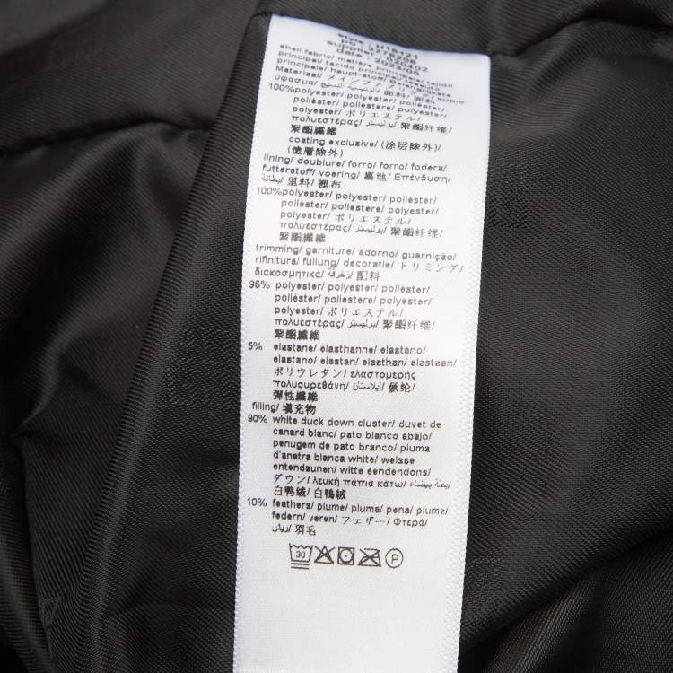 Pre Owned Givenchy Black Synthetic Puffer Down Jacket 8Yrs