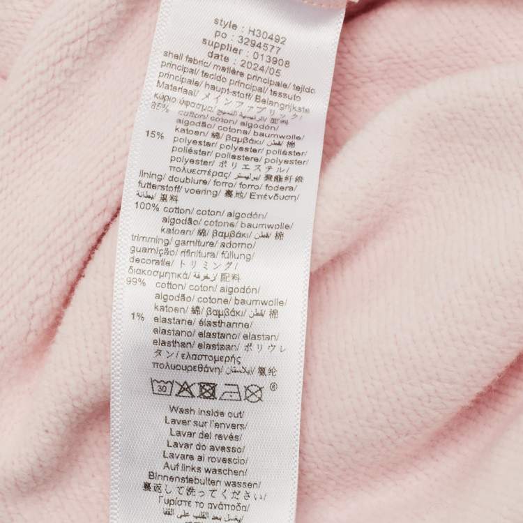 Pre Owned Givenchy Kids Pink Logo Print Cotton Hoodie 3 Y