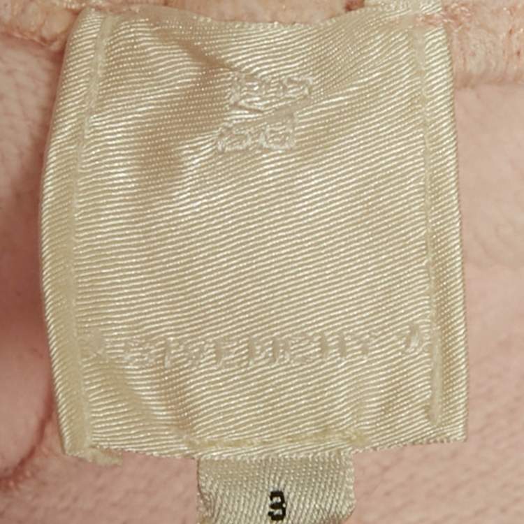 Pre Owned Givenchy Pink Cotton Knit Pants 3 Years