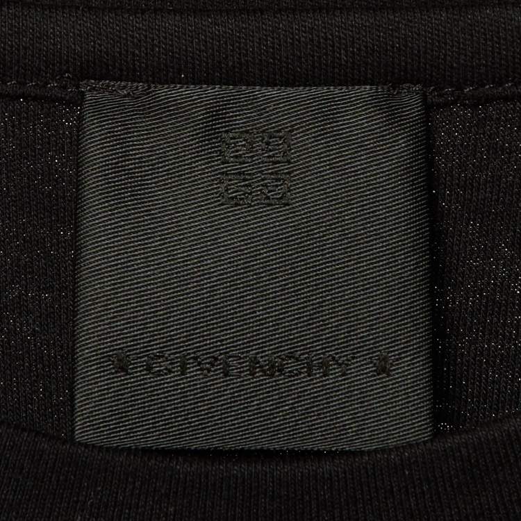 Pre Owned Givenchy Kids Black Mesh Embroidered Logo Detail Cotton Shirt Dress 10Yrs 