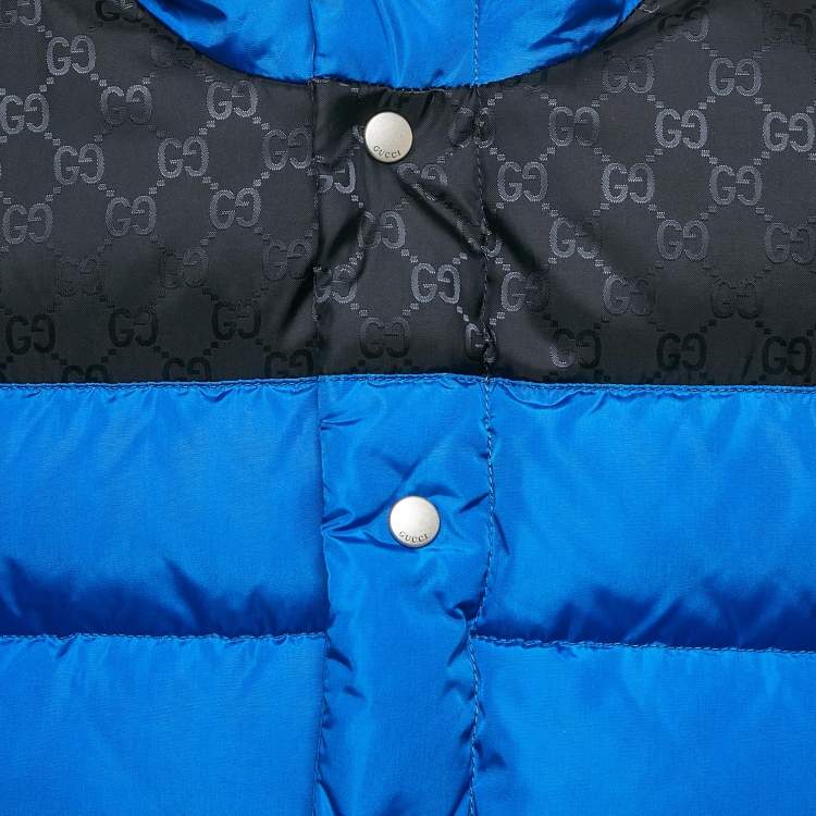 Pre Owned Gucci Kids Nylon Puffer Down Jacket 12-18M
