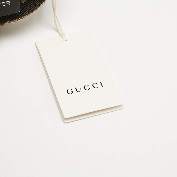 Pre Owned Gucci Kids GG Canvas Baseball Cap M