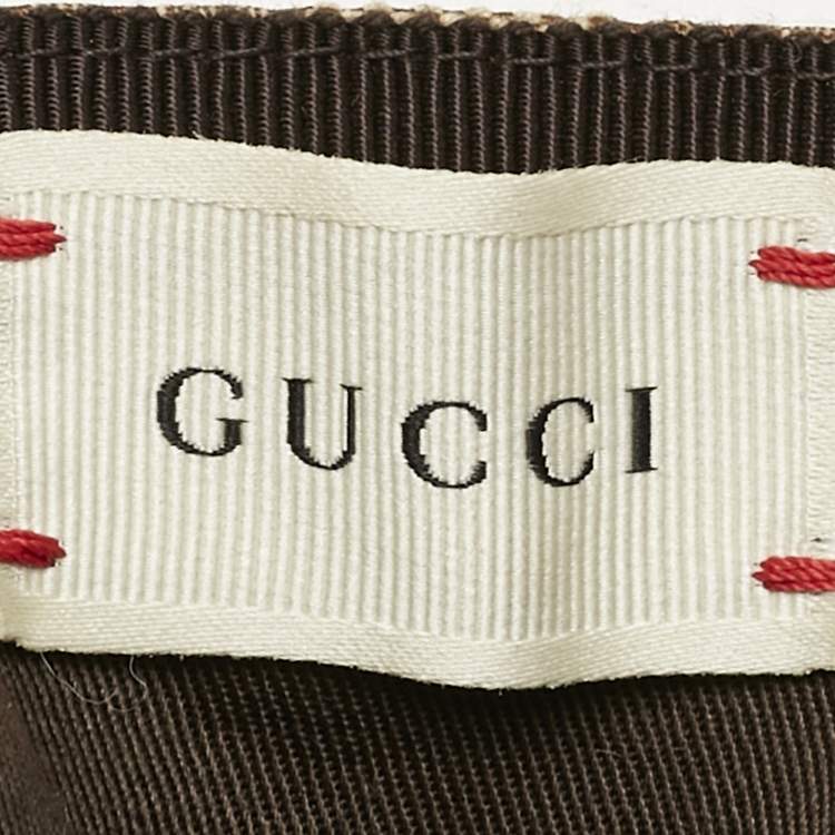 Pre Owned Gucci Kids GG Canvas Baseball Cap M