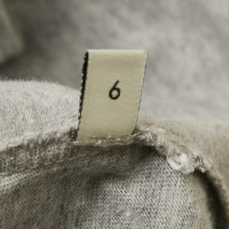 Pre Owned Gucci Kids Grey Blind For Love Print Jersey T-Shirt 6 Yrs