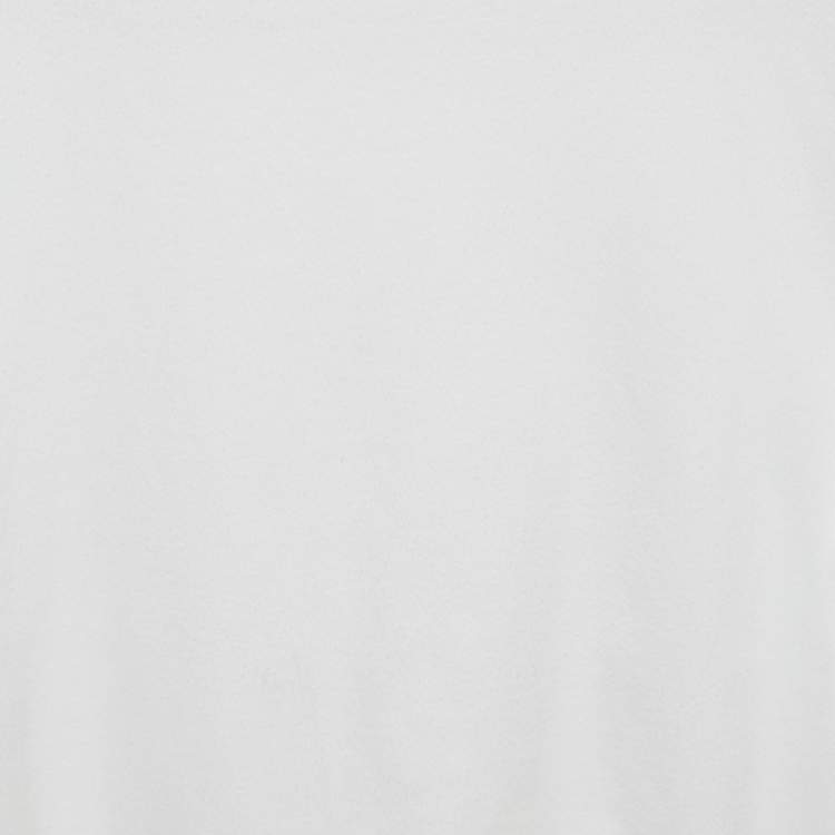 Pre Owned Gucci Kids White Web Trim Sleeve Jersey T-Shirt 10 Yrs