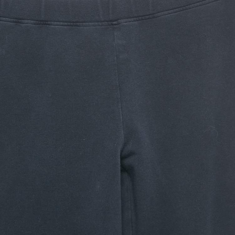 Pre Owned Gucci Kids Blue Jersey Joggers 12Yrs