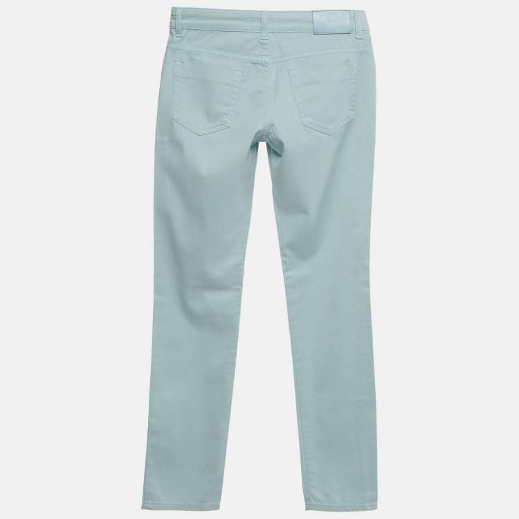 Pre Owned Gucci Blue Denim Regular Fit Jeans 10Yrs