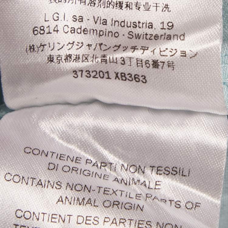 Pre Owned Gucci Blue Denim Regular Fit Jeans 10Yrs