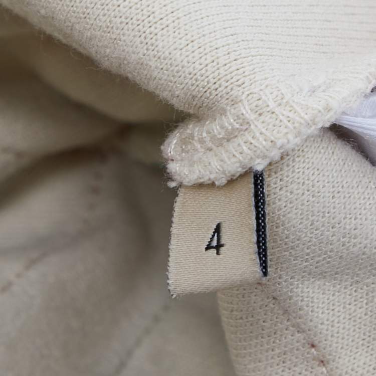 Pre Owned Gucci Kids Green Jersey GG Applique Jacket 4Yrs