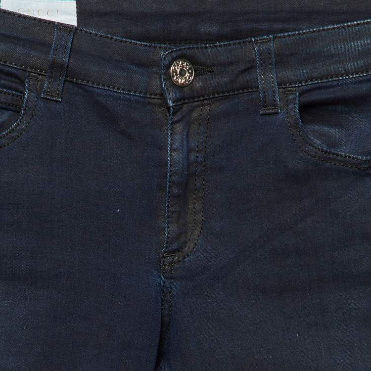 Pre Owned Gucci Navy Blue Denim Jeans (12)
