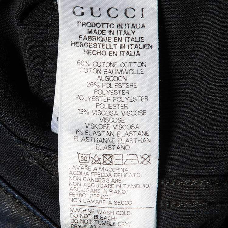 Pre Owned Gucci Navy Blue Denim Jeans (12)