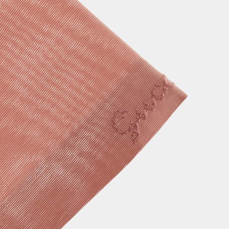 مملوكة مسبقًا فستان غوتشي للأطفال زهري بياقة لامعة اصطناعية 10 سنوات