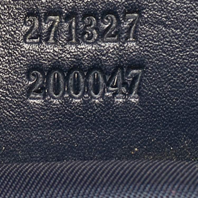 Pre Owned حقيبة ظهر غوتشي من قماش GG سوبرم ب لون كحلي/بيج