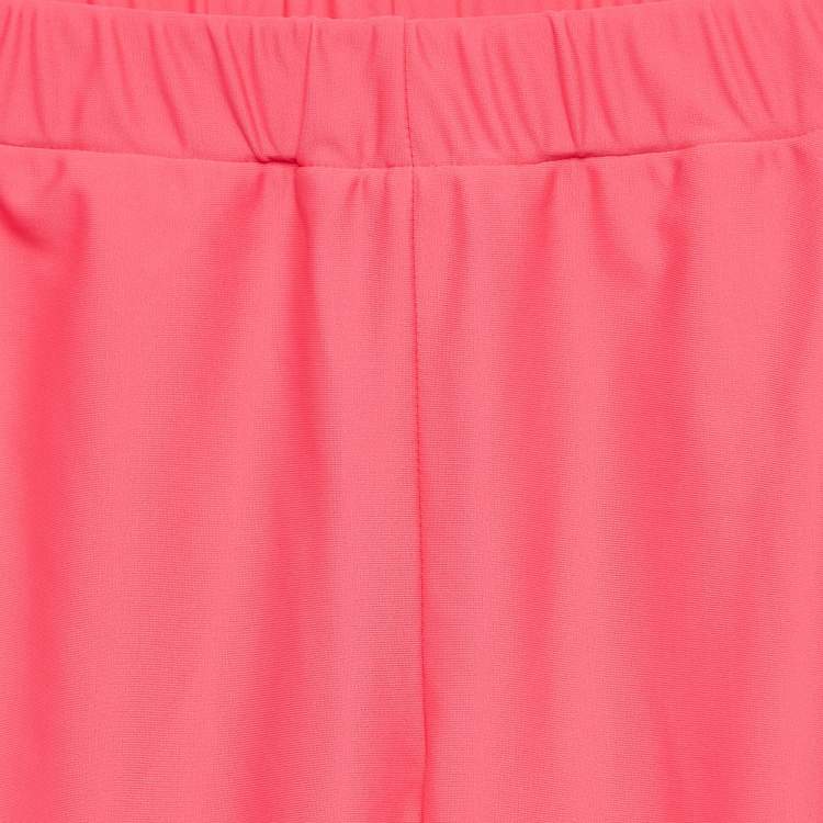 مملوكة مسبقًا Gucci Neon Pink Logo Tape Detail Leggings (10 Yrs)