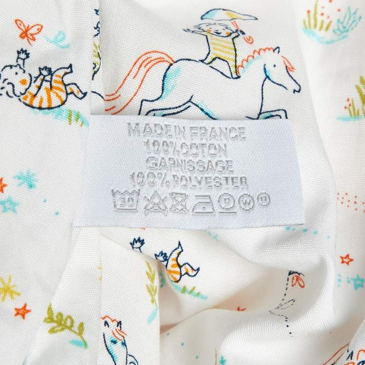 Pre Owned Hermes Melon Cotton Cabriole Sleeping Bag 