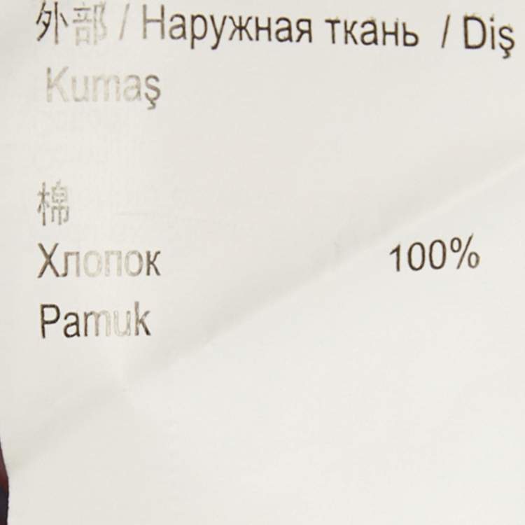 Pre Owned Kenzo Kids Multicolor Floral Print Cotton Dress 12Yrs