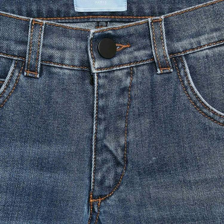 Pre Owned Lanvin Kids Blue Denim Jeans 10 Yrs Waist 26"