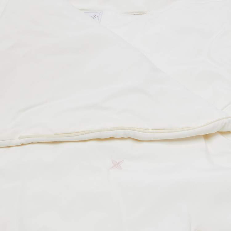 Pre Owned Louis vuitton Ivory Silk Nid d'ange Baby Sleeping Bag