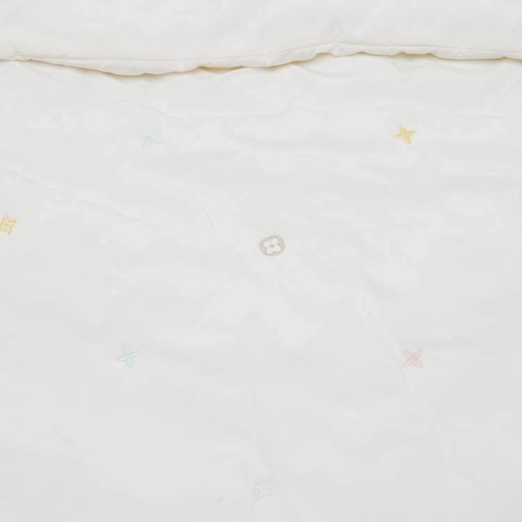 Pre Owned Louis vuitton Ivory Silk Nid d'ange Baby Sleeping Bag