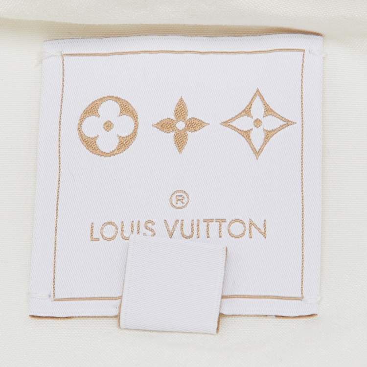 Pre Owned Louis vuitton Ivory Silk Nid d'ange Baby Sleeping Bag