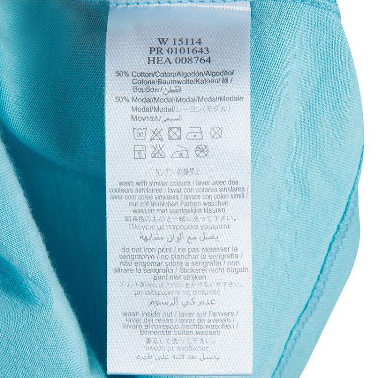 Pre Owned Little Marc Jacobs Blue Graphic Print Short Sleeve T Shirt 8 Yrs