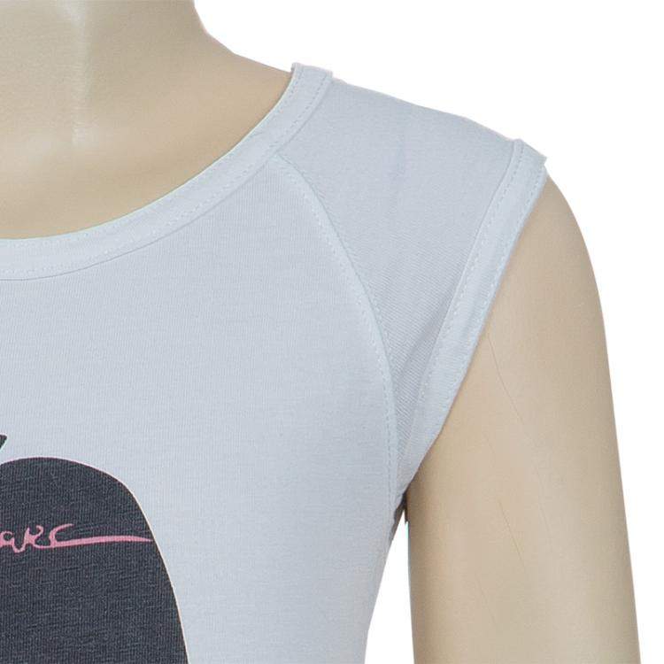 Pre Owned Little Marc Jacobs White Graphic Print T Shirt 6 Yrs