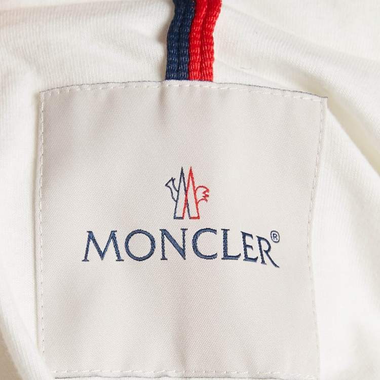 Pre Owned Moncler Pink Nylon Detachable Fur Puffer Onesie 2 Yrs