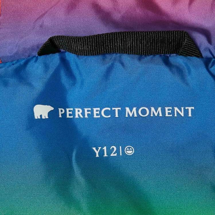 Pre Owned Perfect Moment Girls Rainbow Down-Fill Ski Jacket 12Yrs