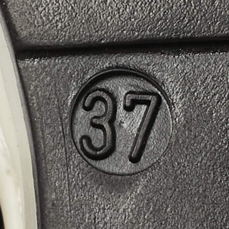 Pre Owned Philipp Plein Black Leather Skyler High Top Sneakers Size 37