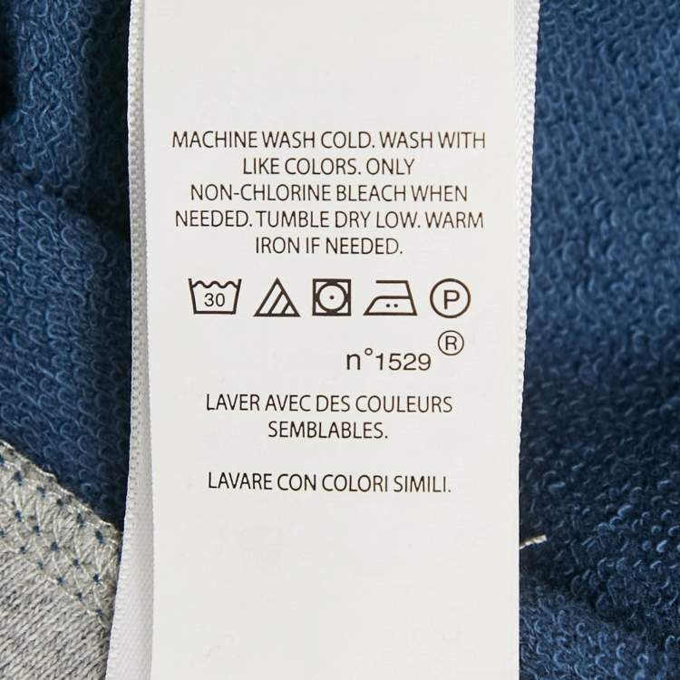 Pre Owned Polo Ralph Lauren Kids Blue/Grey Embroidered Jersey T-Shirt 14/16 Yrs 