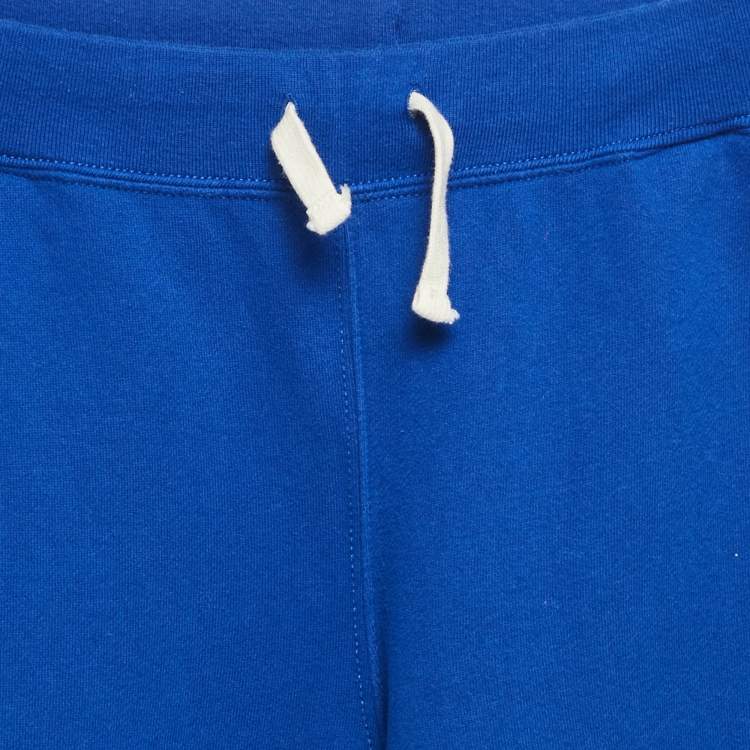  مملوكة مسبقًا Polo Ralph Lauren Kids Blue Cotton Drawstring Joggers L/(14-16 Yrs)