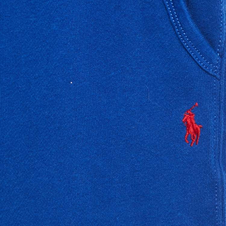 مملوكة مسبقًا Polo Ralph Lauren Kids Blue Cotton Drawstring Joggers L/(14-16 Yrs)